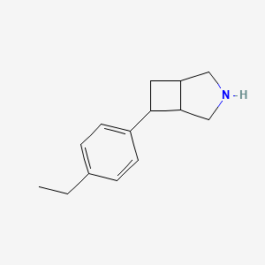 6-(4-Ethylphenyl)-3-azabicyclo[3.2.0]heptane