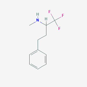 Methyl(1,1,1-trifluoro-4-phenylbutan-2-yl)amine