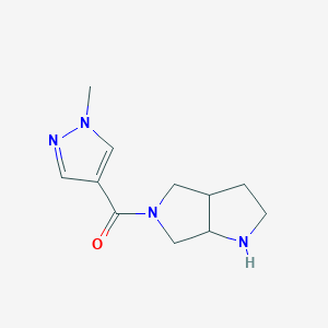 1-methyl-4-{octahydropyrrolo[3,4-b]pyrrole-5-carbonyl}-1H-pyrazole