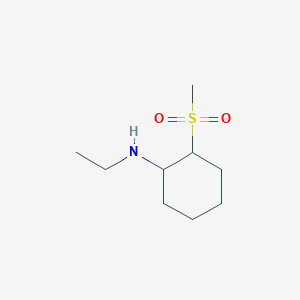 N-ethyl-2-methanesulfonylcyclohexan-1-amine