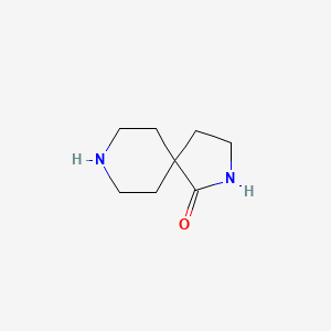 molecular formula C8H14N2O B1322701 2,8-Diazaspiro[4.5]decan-1-one CAS No. 546086-95-7