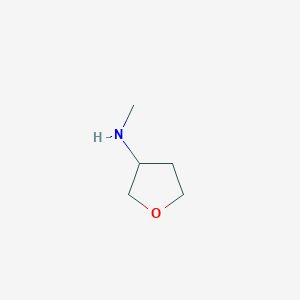 molecular formula C5H11NO B1322702 N-methyltetrahydrofuran-3-amine CAS No. 89487-67-2
