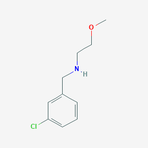 [(3-Chlorophenyl)methyl](2-methoxyethyl)amine