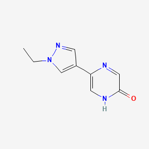 5-(1-Ethyl-1H-pyrazol-4-yl)-1,2-dihydropyrazin-2-one