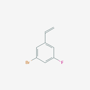 molecular formula C8H6BrF B1322714 1-Bromo-3-fluoro-5-vinylbenzene CAS No. 627527-35-9