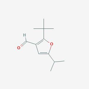 2-tert-Butyl-5-(propan-2-yl)furan-3-carbaldehyde