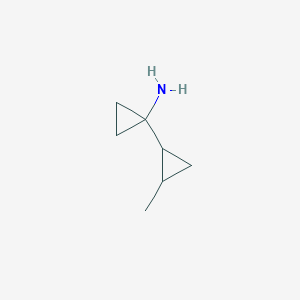 1-(2-Methylcyclopropyl)cyclopropan-1-amine