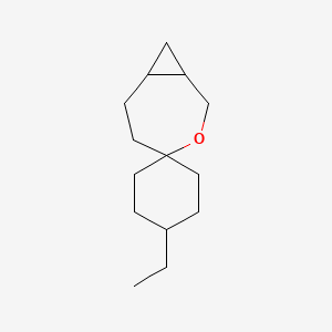 4'-Ethyl-3-oxaspiro[bicyclo[5.1.0]octane-4,1'-cyclohexane]