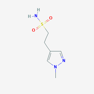 2-(1-Methyl-1H-pyrazol-4-yl)ethane-1-sulfonamide