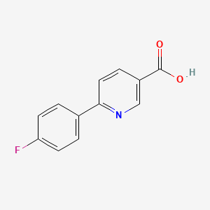 molecular formula C12H8FNO2 B1322721 6-(4-Fluorophenyl)nicotinic acid CAS No. 223127-24-0