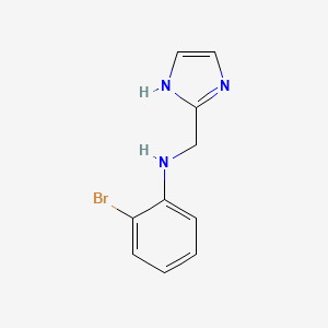 2-bromo-N-(1H-imidazol-2-ylmethyl)aniline