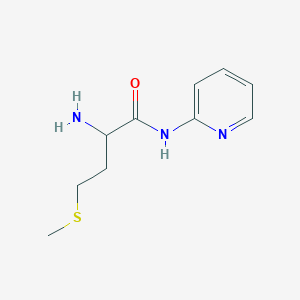 2-amino-4-(methylsulfanyl)-N-(pyridin-2-yl)butanamide