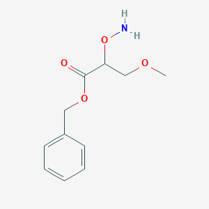 Benzyl 2-(aminooxy)-3-methoxypropanoate