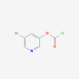 5-Bromopyridin-3-YL chloroformate