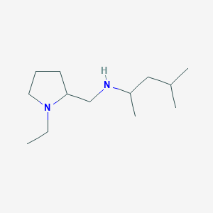 [(1-Ethylpyrrolidin-2-YL)methyl](4-methylpentan-2-YL)amine