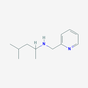 (4-Methylpentan-2-YL)(pyridin-2-ylmethyl)amine