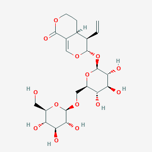 molecular formula C22H32O14 B132277 苦地胆素 CAS No. 151140-40-8