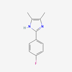 2-(4-Fluorophenyl)-4,5-dimethyl-1H-imidazole