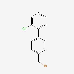 molecular formula C13H10BrCl B1322779 4'-(溴甲基)-2-氯-1,1'-联苯 CAS No. 210113-71-6