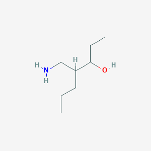 4-(Aminomethyl)heptan-3-ol