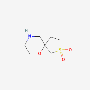 6-Oxa-2lambda6-thia-9-azaspiro[4.5]decane-2,2-dione