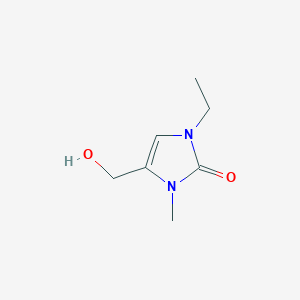 1-Ethyl-4-(hydroxymethyl)-3-methyl-2,3-dihydro-1H-imidazol-2-one