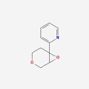 2-{3,7-Dioxabicyclo[4.1.0]heptan-6-yl}pyridine