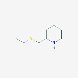 2-[(Propan-2-ylsulfanyl)methyl]piperidine