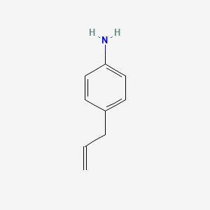 molecular formula C9H11N B1322801 4-(Prop-2-en-1-yl)aniline CAS No. 32704-23-7