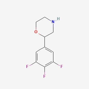 2-(3,4,5-Trifluorophenyl)morpholine