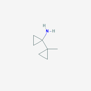 1-(1-Methylcyclopropyl)cyclopropan-1-amine