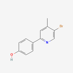 4-(5-Bromo-4-methylpyridin-2-yl)phenol