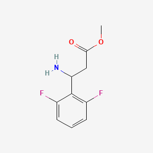 Methyl 3-amino-3-(2,6-difluorophenyl)propanoate