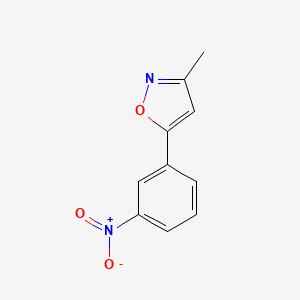 3-Methyl-5-(3-nitrophenyl)-1,2-oxazole