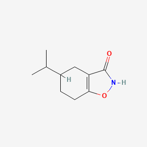 5-(Propan-2-yl)-4,5,6,7-tetrahydro-1,2-benzoxazol-3-ol