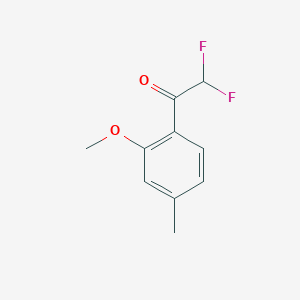 2,2-Difluoro-1-(2-methoxy-4-methylphenyl)ethan-1-one