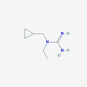 1-(Cyclopropylmethyl)-1-ethylguanidine