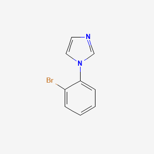 molecular formula C9H7BrN2 B1322826 1-(2-Bromophenyl)-1H-imidazole CAS No. 190198-35-7