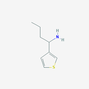 1-(Thiophen-3-yl)butan-1-amine