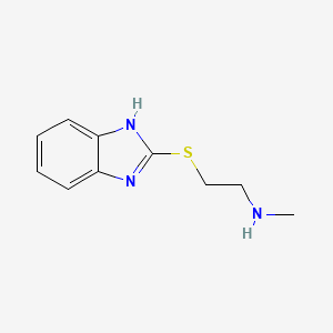 N-[2-(1H-benzimidazol-2-ylthio)ethyl]-N-methylamine