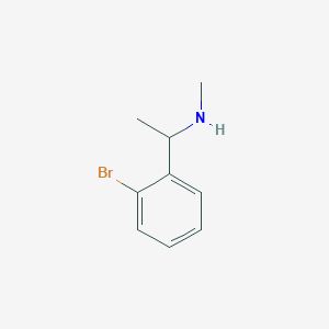 [1-(2-Bromophenyl)ethyl](methyl)amine