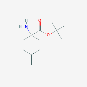 Tert-butyl 1-amino-4-methylcyclohexane-1-carboxylate