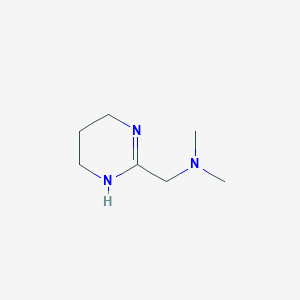 Dimethyl[(1,4,5,6-tetrahydropyrimidin-2-yl)methyl]amine