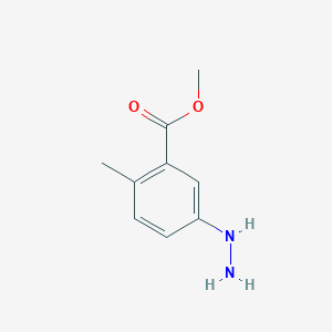 Methyl 5-hydrazinyl-2-methylbenzoate