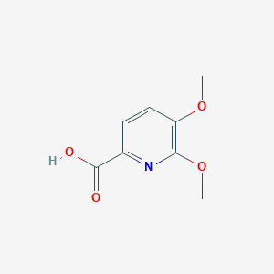 molecular formula C8H9NO4 B1322837 5,6-二甲氧基吡啶-2-甲酸 CAS No. 324028-89-9