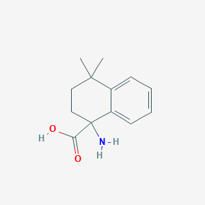 1-Amino-4,4-dimethyl-1,2,3,4-tetrahydronaphthalene-1-carboxylic acid