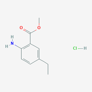 Methyl 2-amino-5-ethylbenzoate hydrochloride