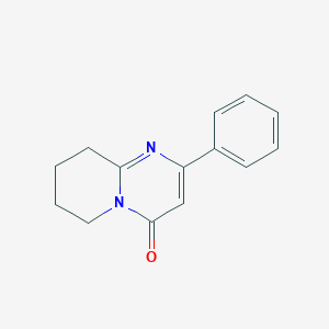 2-Phenyl-4H,6H,7H,8H,9H-pyrido[1,2-a]pyrimidin-4-one