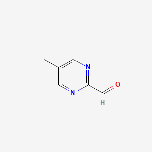 molecular formula C6H6N2O B1322856 5-甲基嘧啶-2-甲醛 CAS No. 90905-62-7