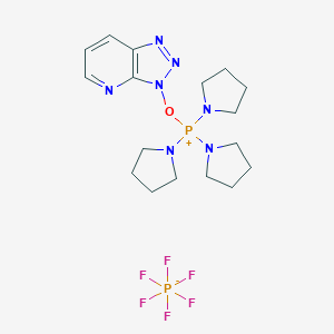 B132286 (7-Azabenzotriazol-1-yloxy)tripyrrolidinophosphonium hexafluorophosphate CAS No. 156311-83-0